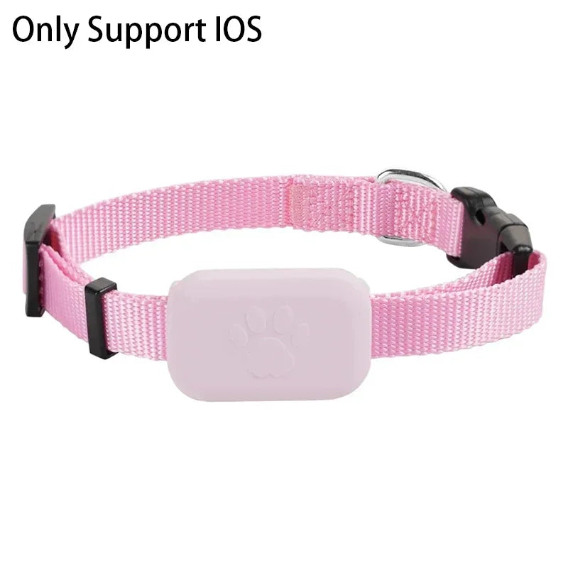 Pet GPS Tracker for Apple Find My App Waterproof Anti-Lost Locator for Dogs Cats Collar Global Real Time Tracking