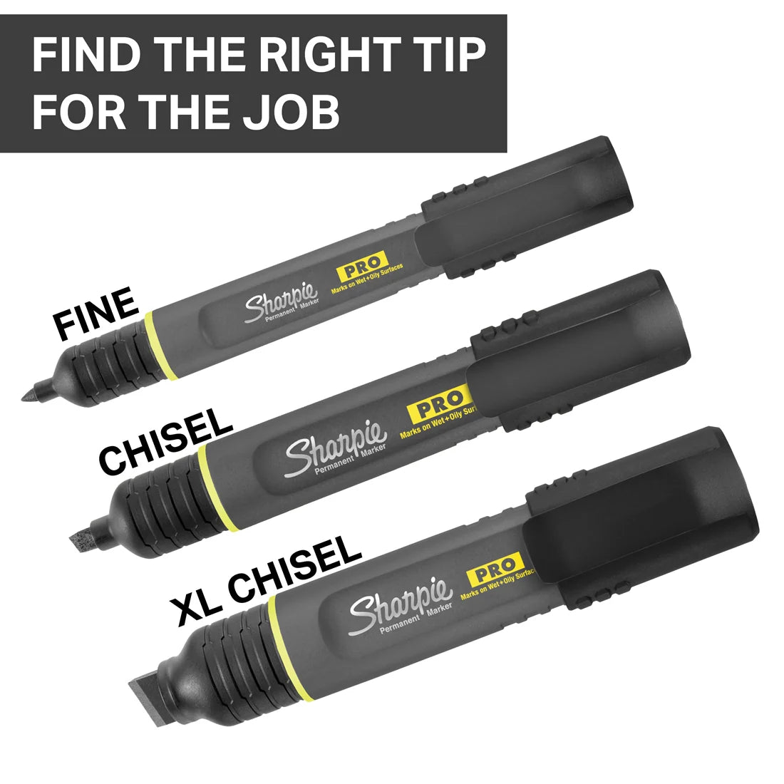 4 -Pack Fine Red, Black, and Blue Marker