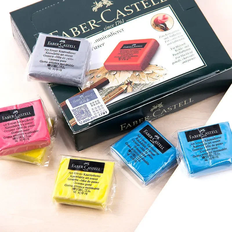 Plasticity Rubber Soft Art Eraser Wipe Highlight Kneaded Rubber for Art Pianting Design Sketch Eraser Stationery