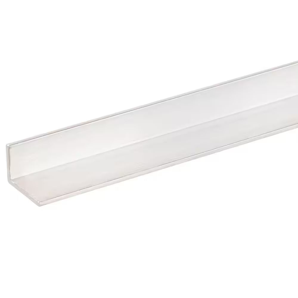 1/2 In. X 3/4 in X 3 Ft. - 1/16 In. Thick Offset Aluminum Angle