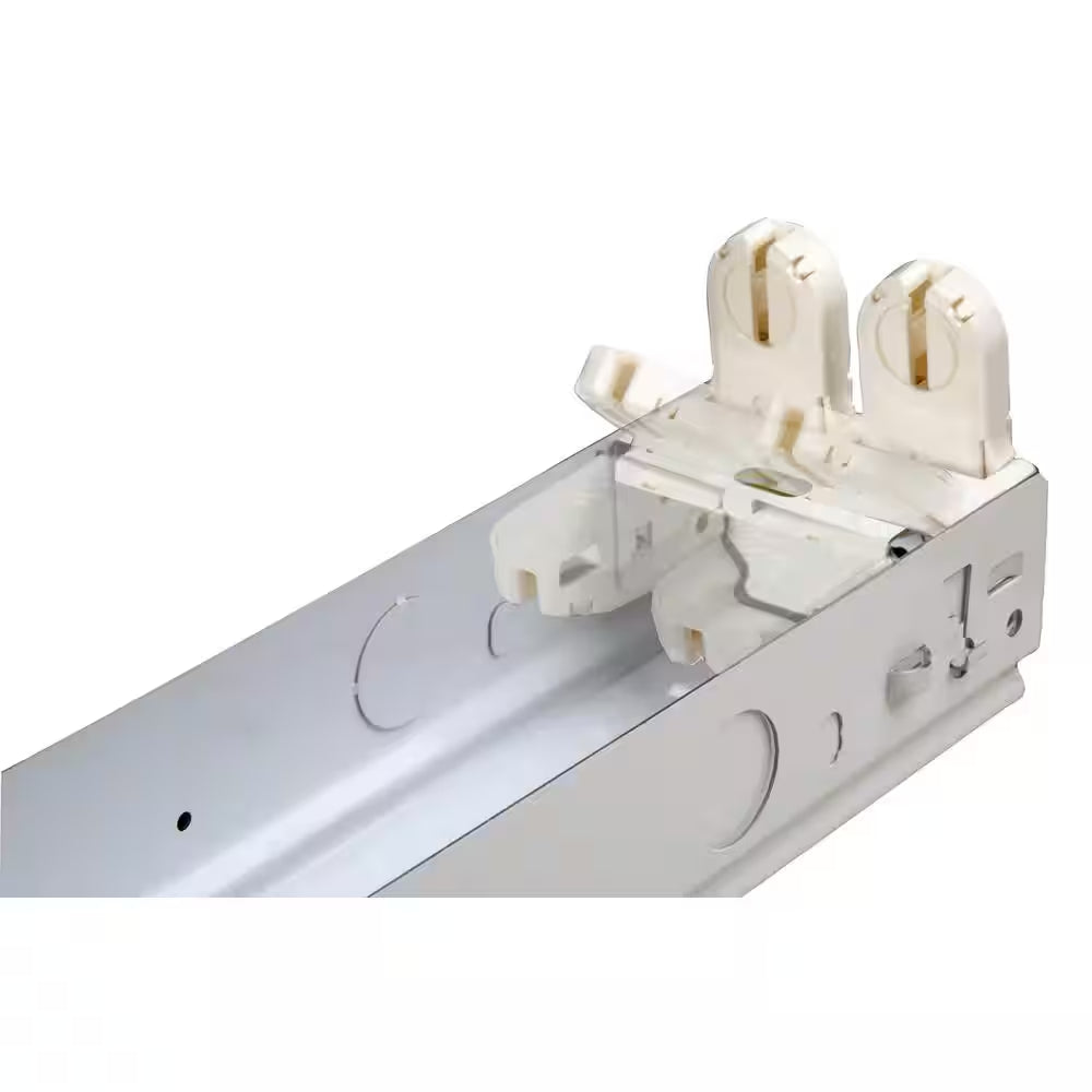 40-Watt 2-Light White 4 Ft. Fluorescent Strip Light