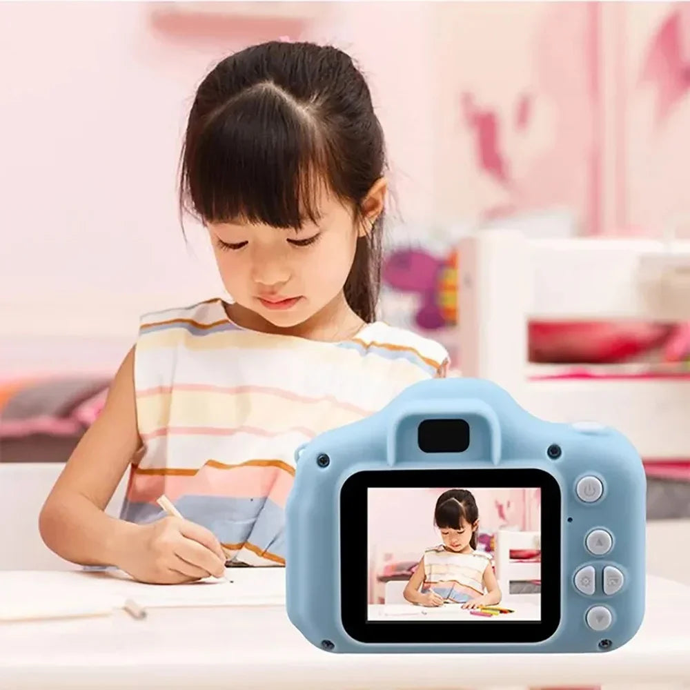 Lovely X2 Children Mini Digital Camera Can Take Pictures Video Small Camera Photography Children Birthday Gift Kids Toys for Kid