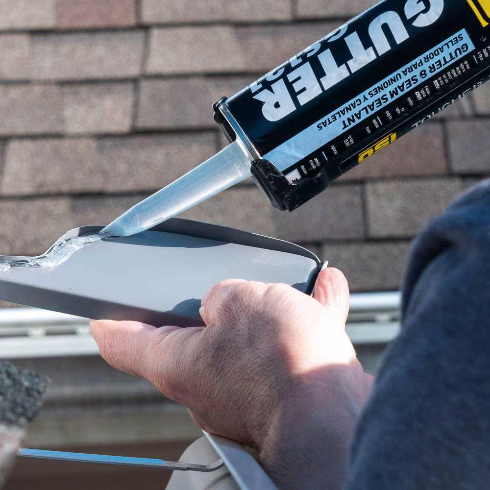 GS121 Paintable 10 Oz. Clear Solvent for Gutters Caulk Sealant