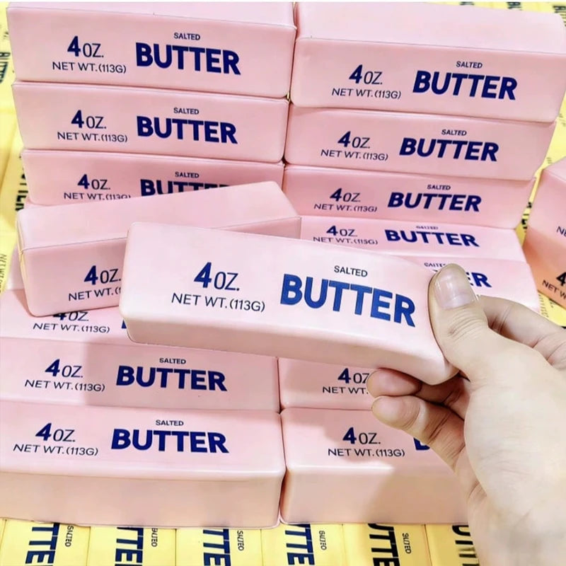 Squishy Butter Stick Fidget Toy Sticky Butter Stick Slow Rebound Stress Ball Squeeze Toy Anti-Stress Sensory Toy for Adults