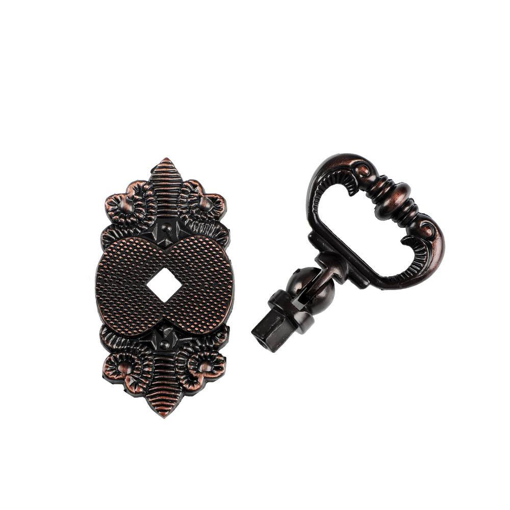 Vallia Drop Ring Cabinet Pull, Oil Rubbed Bronze, 2.6"