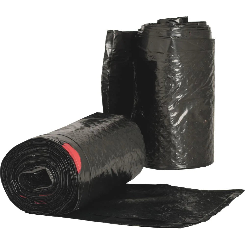 33-Gallon Black Outdoor Polypropylene Can Trash Bag