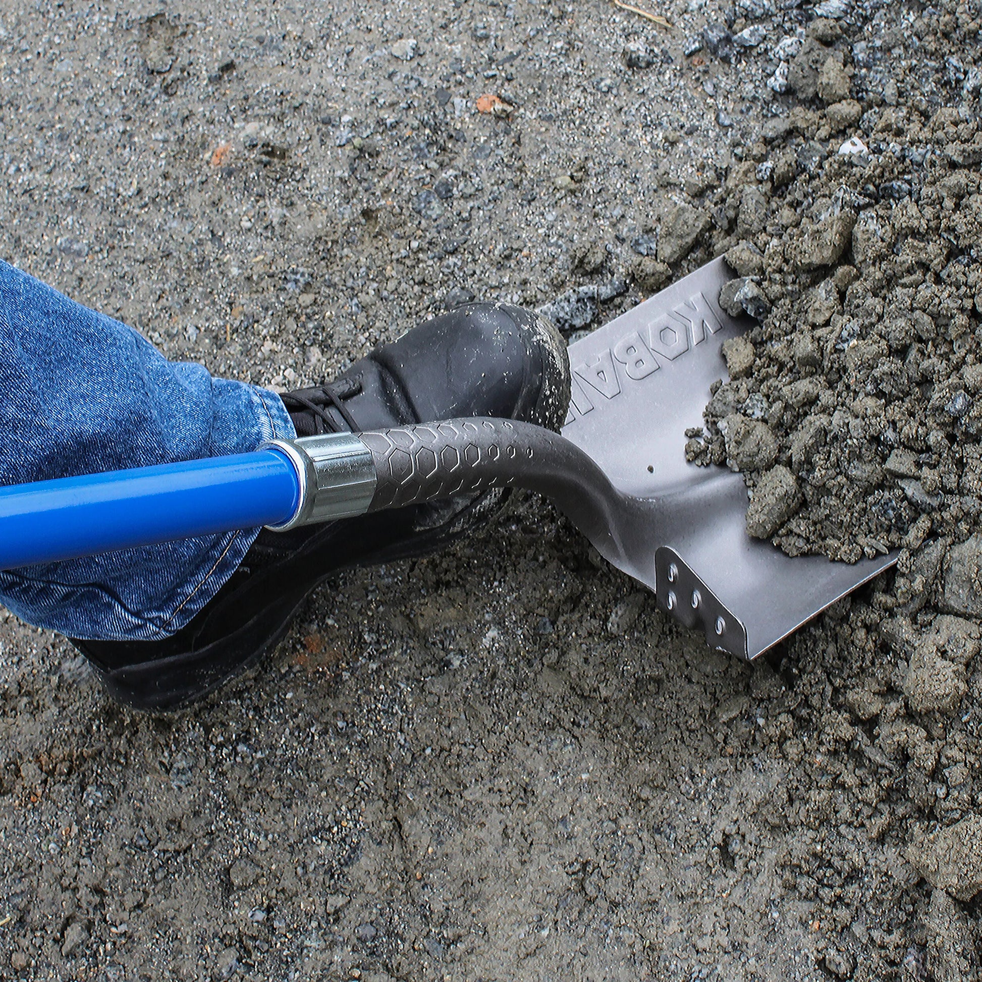 40-In Fiberglass Handle Digging Shovel