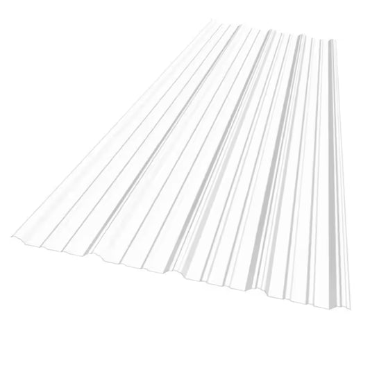 3.2 Ft. X 6 Ft. Corrugated Polycarbonate Roof Panel in Clear