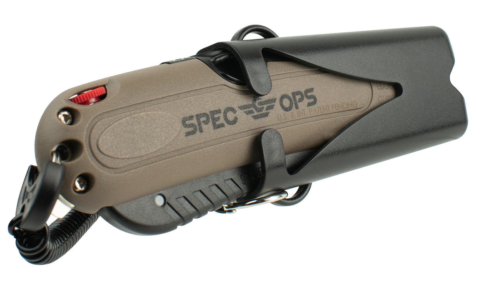 Safety Knife Box Cutter, Includes Holster and Lanyard 4Mm 2 -Blade Utility Knife with on Tool Blade Storage