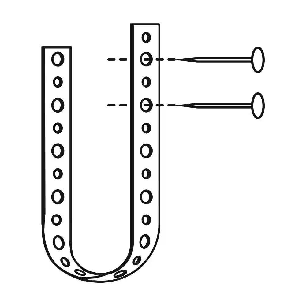 3/4 In. X 25 Ft. 28-Gauge Galvanized Pipe Hanger Strap (2-Pack)