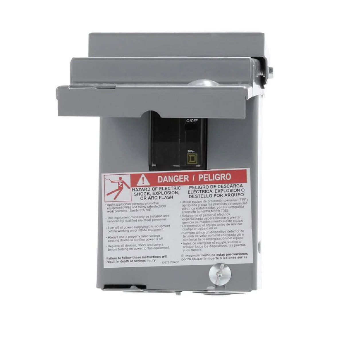 60 Amp Single Phase (120V/240V) Non-Fusible Outdoor General-Duty Enclosed Molded Case Switch Disconnect
