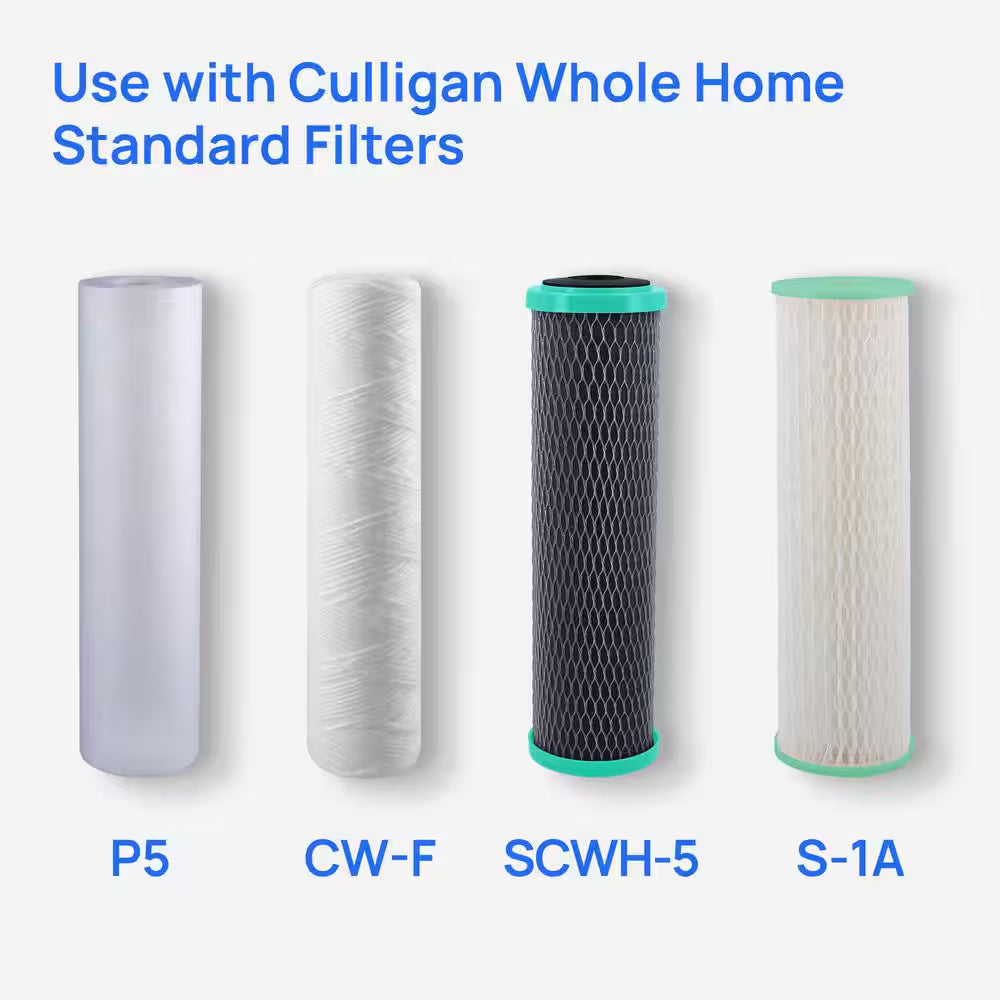 Universal 20-Micron Pleated Sediment Replacement Cartridge Water Filtration System