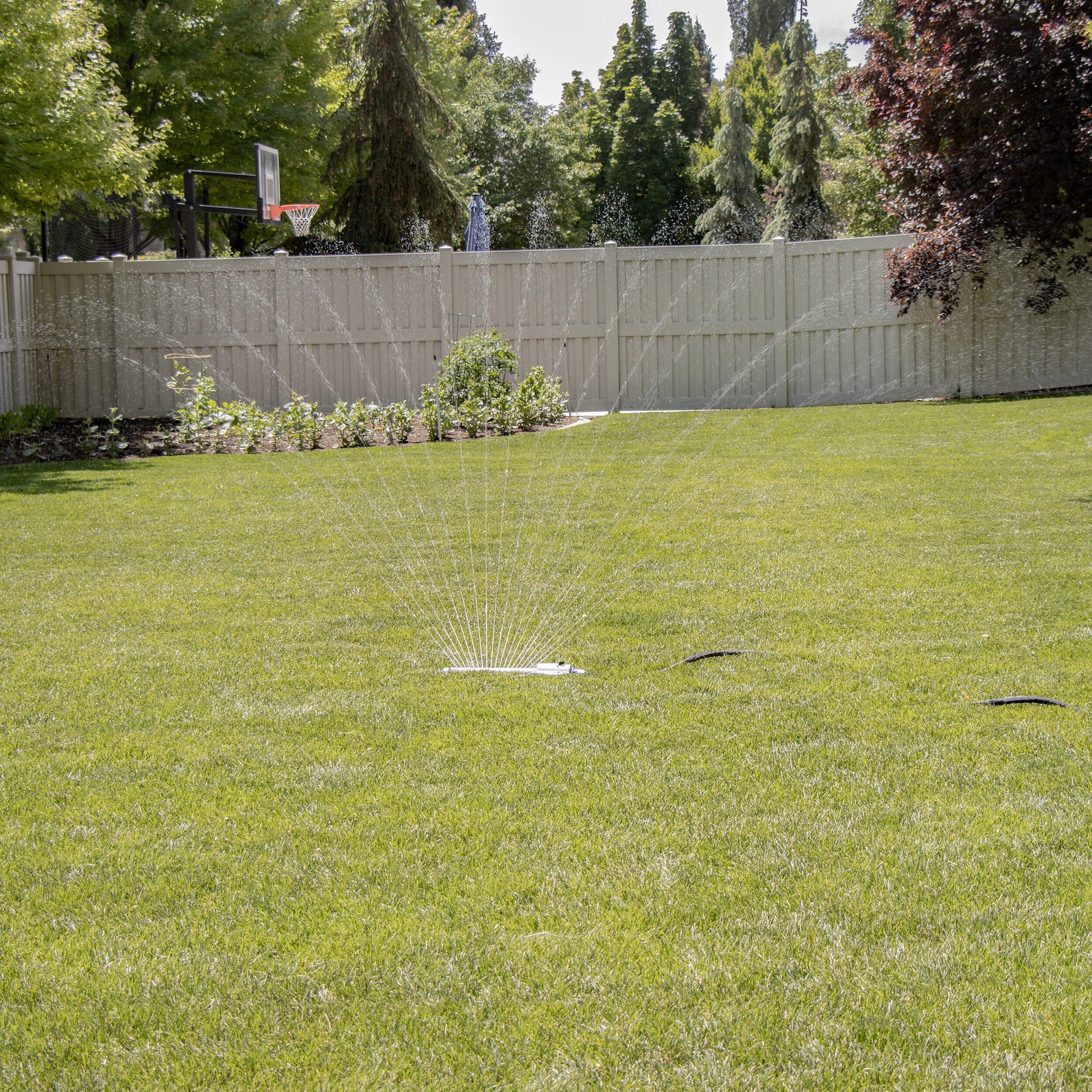 Max 4000-Sq Ft Oscillating Sled Lawn Sprinkler