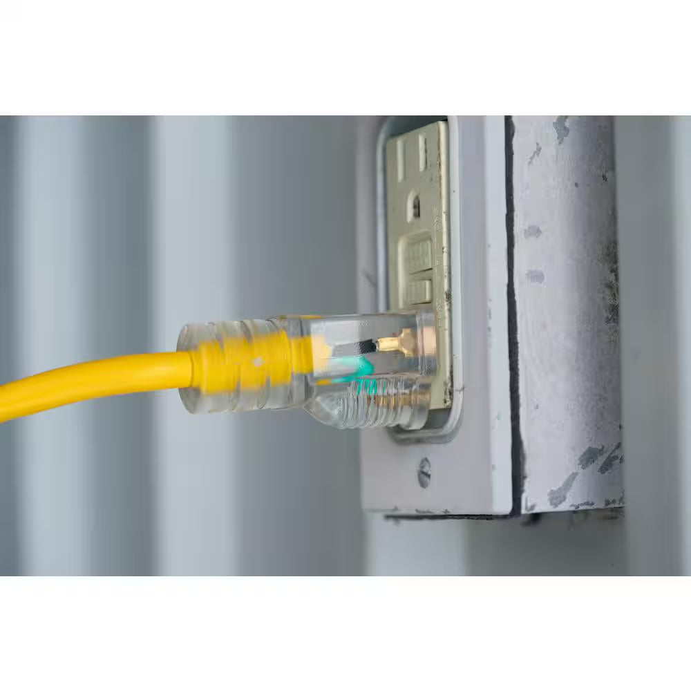 50 Ft. 16/3 SJEOOW Yellow Polar/Solar Standard Extension Cord