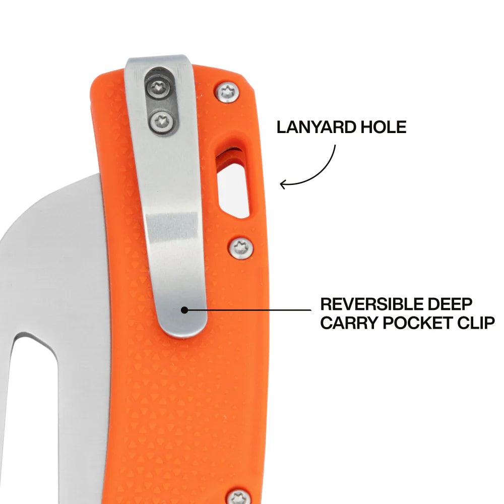 Pocket Knife, Cable Skinning, Hawkbill Blade
