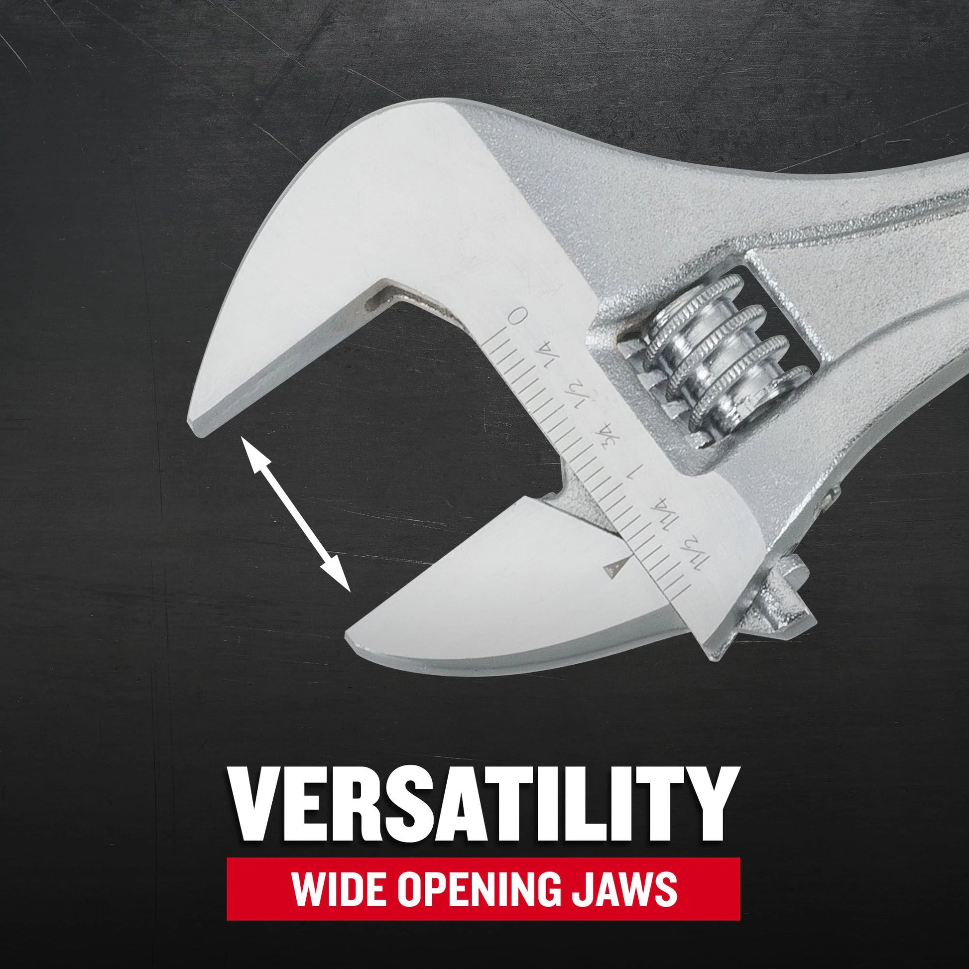 12-In Adjustable Wrench