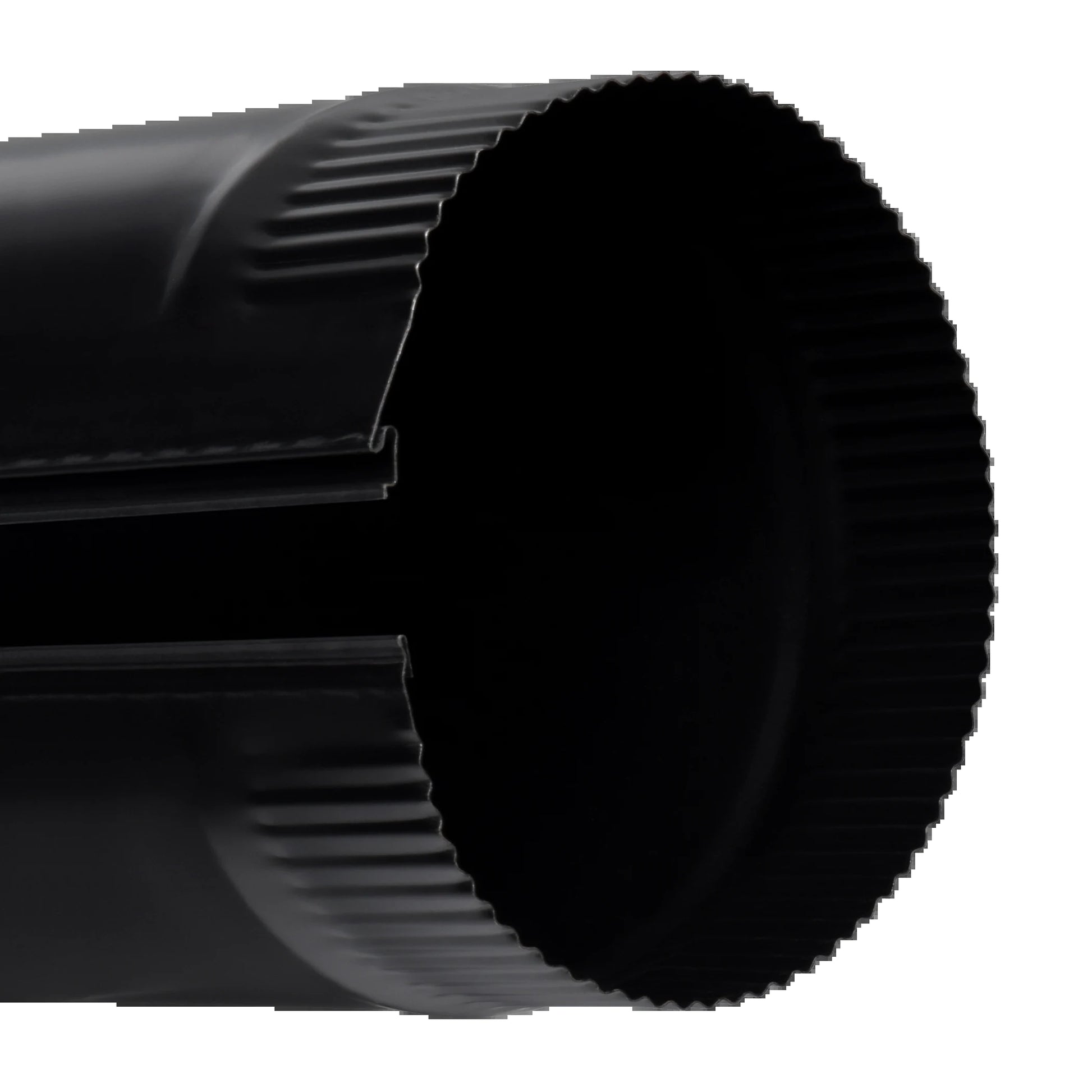 24.0-In L X 8.0-In Dia Black Steel Stove Pipe