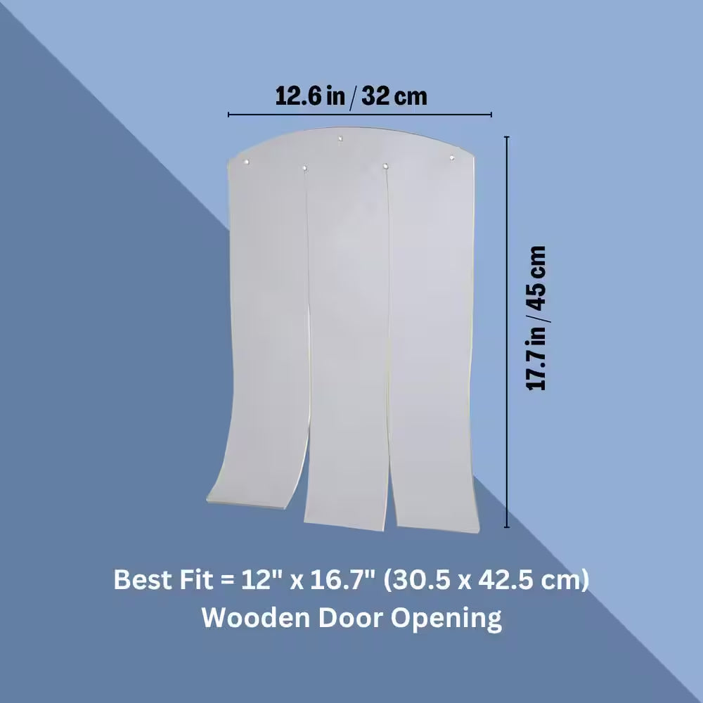 Natura Vinyl Door Flaps for Medium Classic Dog House