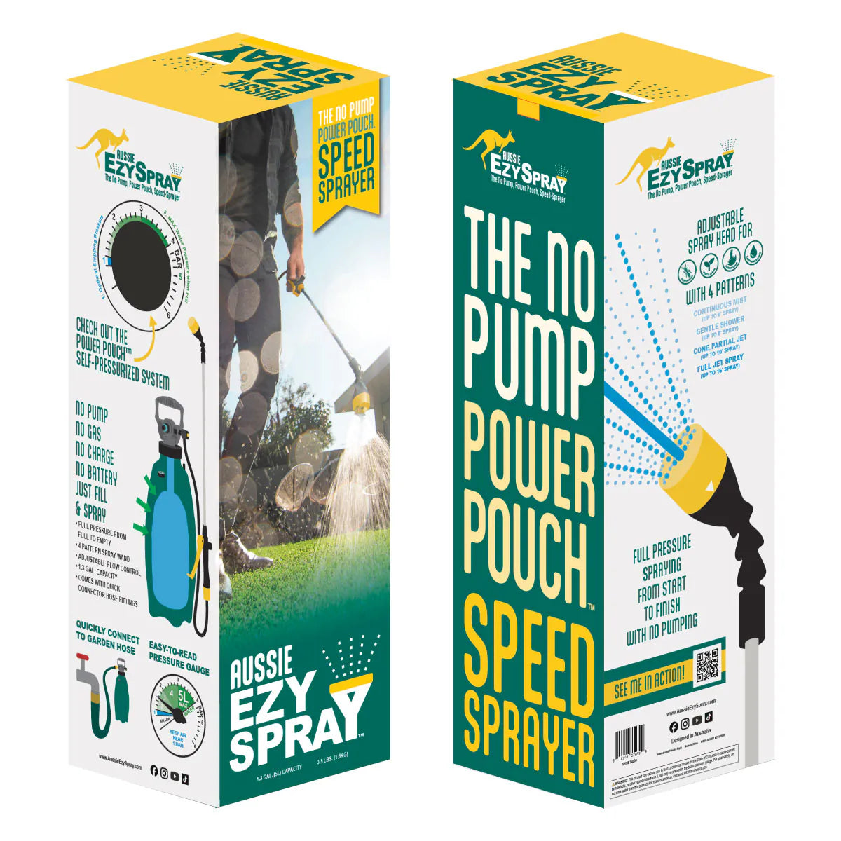 1.3-Gallons Aussie Ezyspray Handheld Sprayer