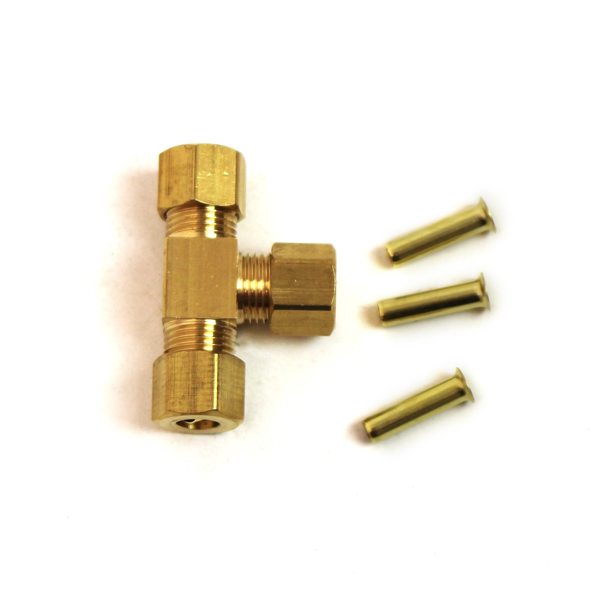1/4-In Compression X 1/4-In Compression X 1/4-In Compression Tee Fitting