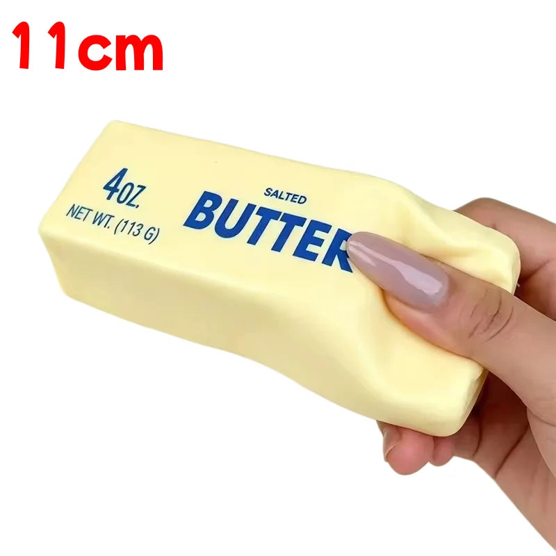 Squishy Butter Stick Fidget Toy Sticky Butter Stick Slow Rebound Stress Ball Squeeze Toy Anti-Stress Sensory Toy for Adults
