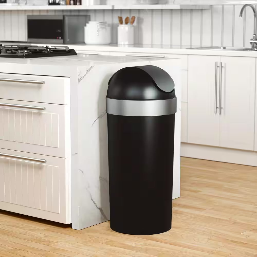 Venti 16.5 Gal. Plastic Waste Basket