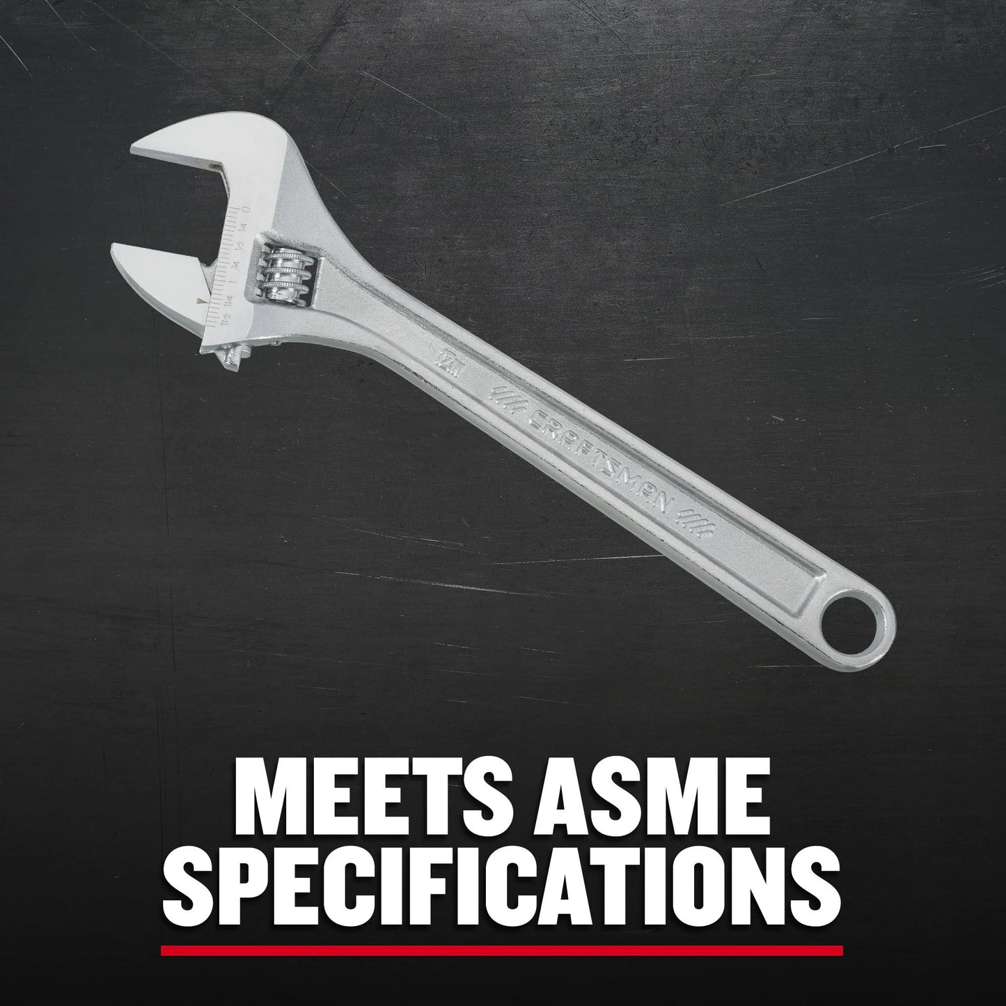 12-In Adjustable Wrench