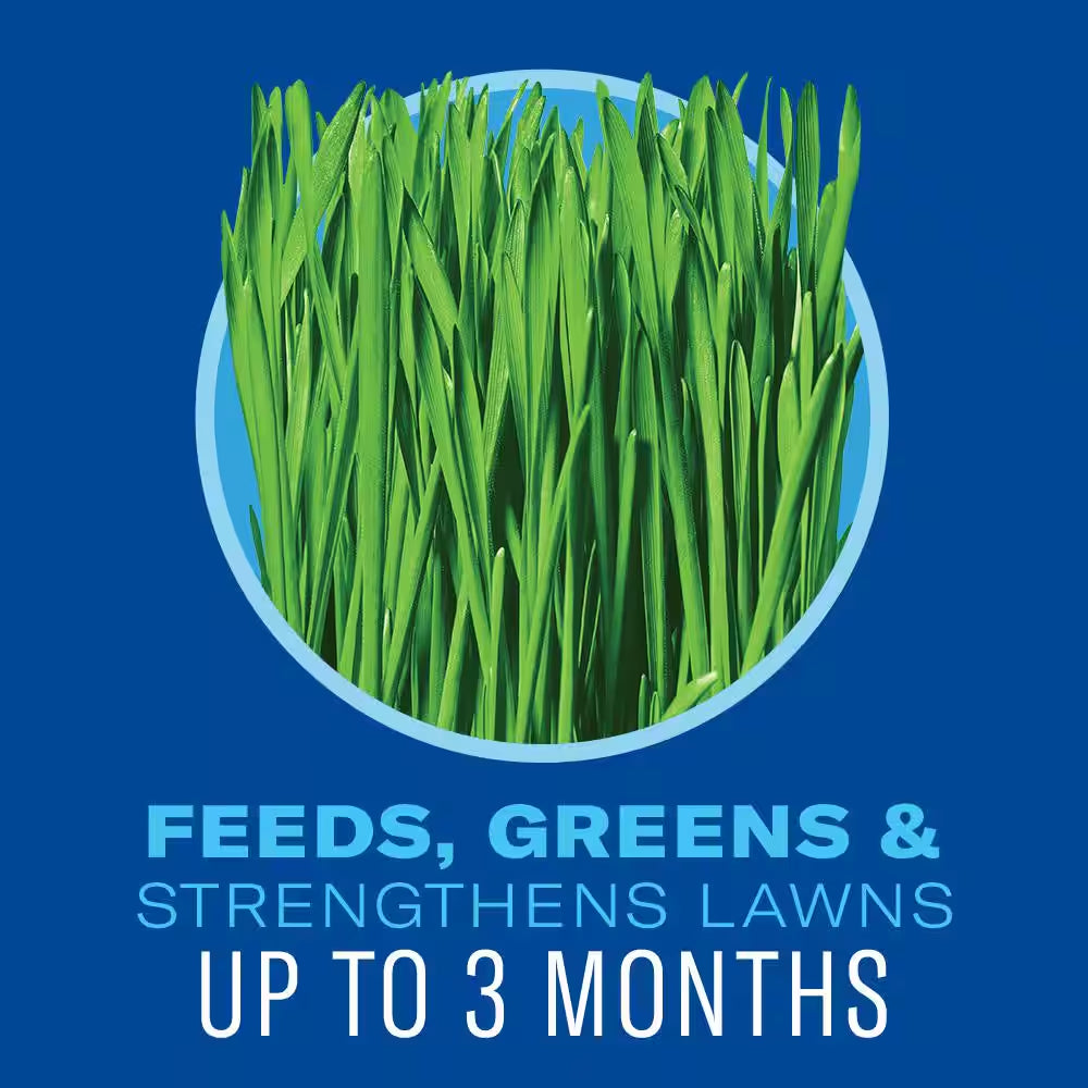 24 Lbs. Granules 5-In-1 Weed and Feed Dry Lawn Fertilizer for Northern Lawns
