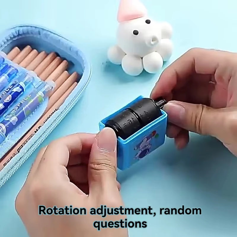Addition and Subtraction Roller Stamps Multiplication and Division Exercise Questions Math Stamps Elementary School Mental Ari