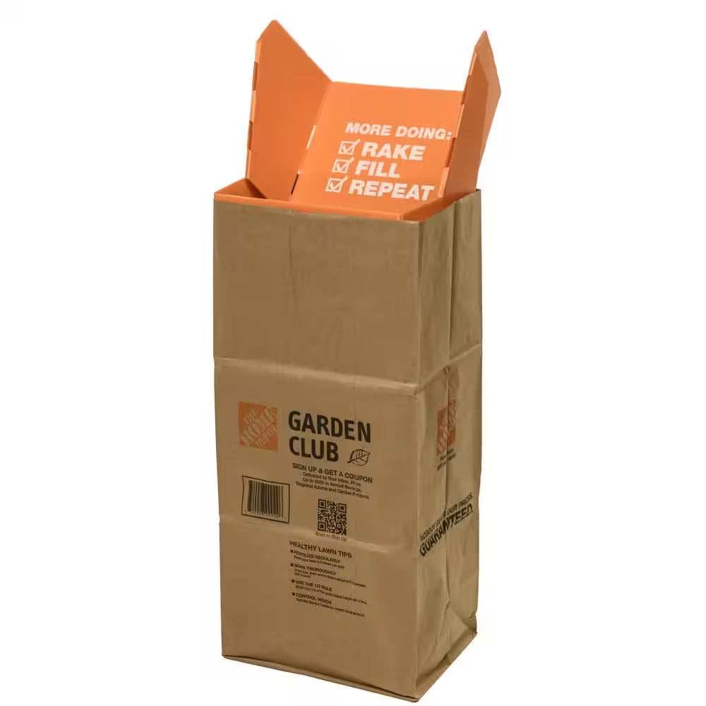 30 Gal. Leaf and Lawn Chute Plastic Insert Trash Bags