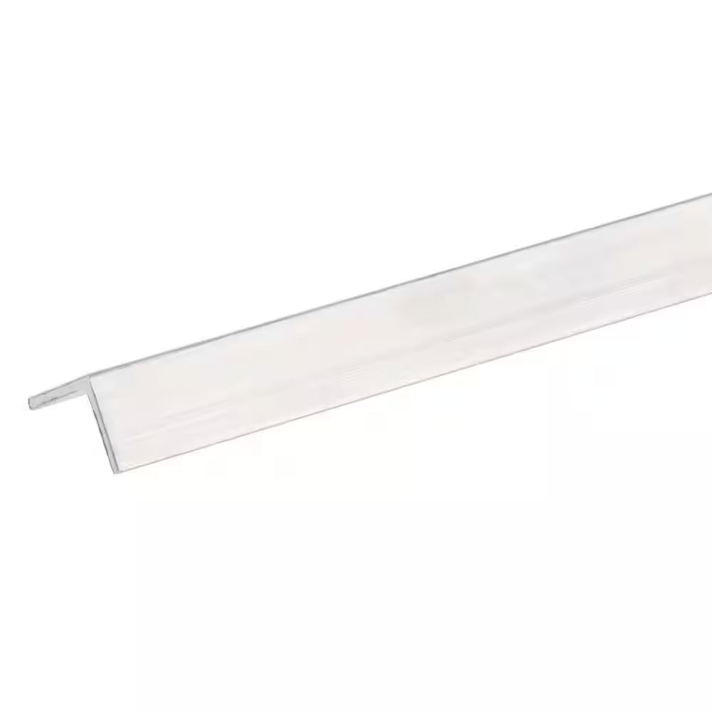 1/2 In. X 3/4 in X 3 Ft. - 1/16 In. Thick Offset Aluminum Angle