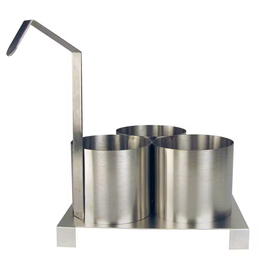 4-1/2 In. Funnel Cake Mold Ring with Base Plate