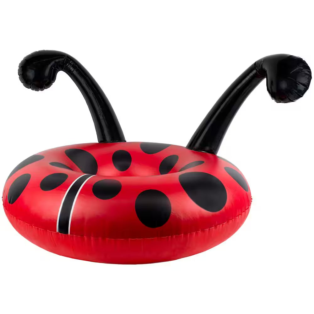 48 In. Lady Bug Party Float Swimming Pool Tube