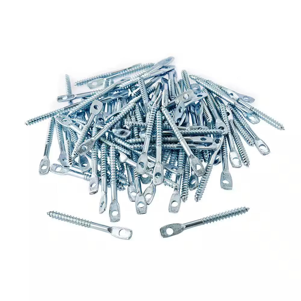 1/4 In. X 3 In. Eye Lag Screws (100-Pack)