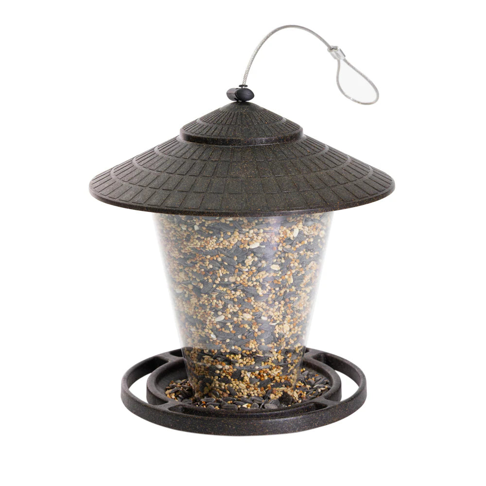 Plastic Hanging Tube Bird Feeder - 2.5-Lb