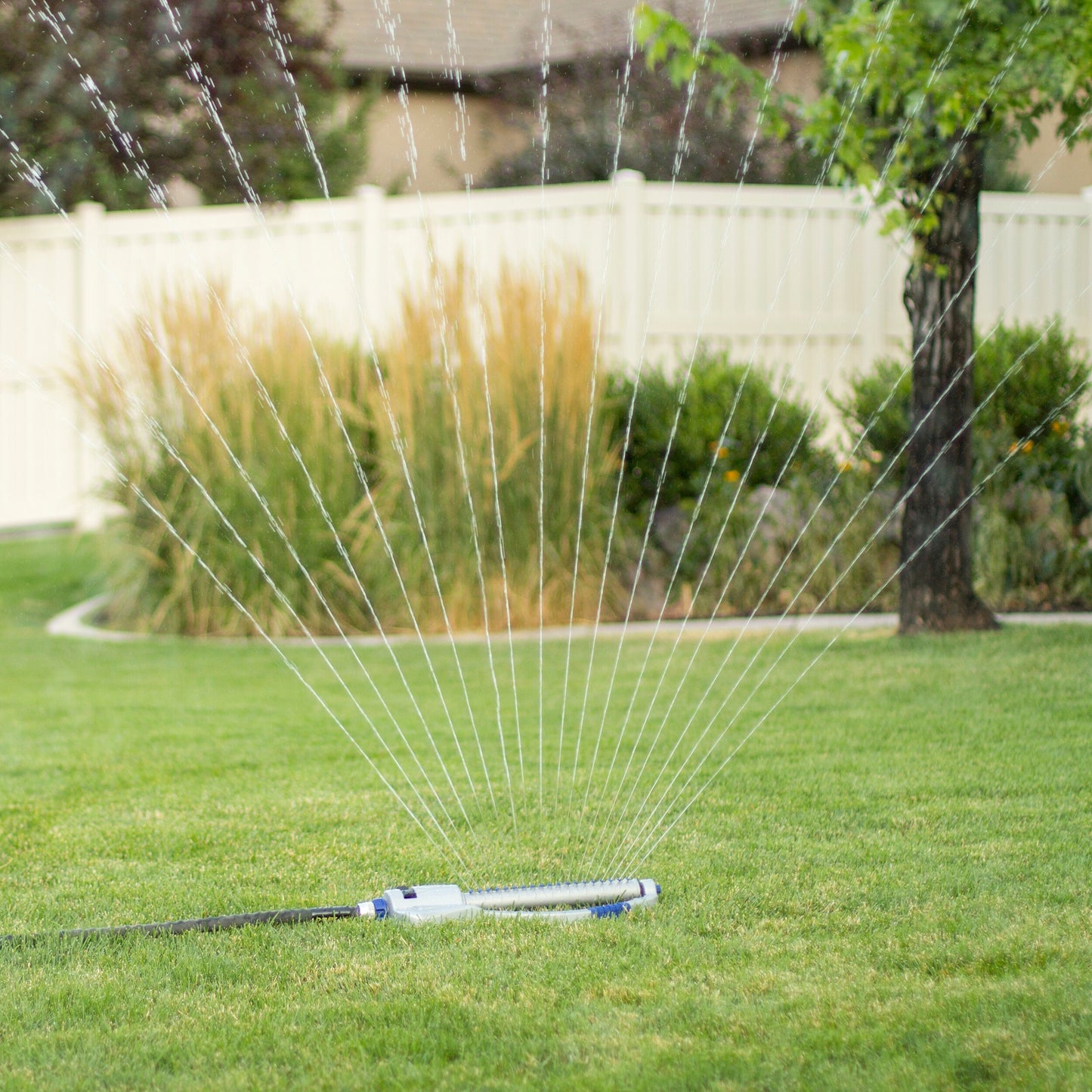 Max 4000-Sq Ft Oscillating Sled Lawn Sprinkler