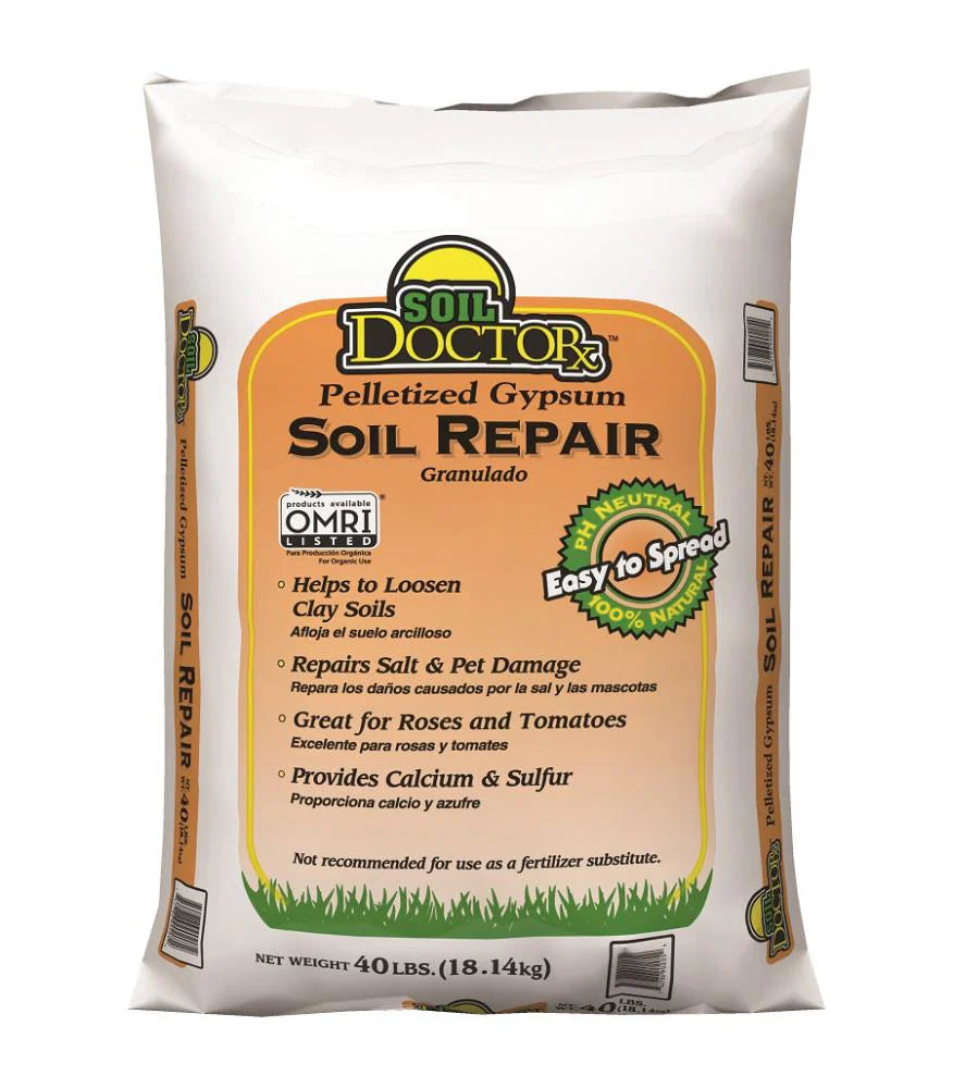 Pelletized Gypsum Soil Repair 40 Lb Organic Gypsum