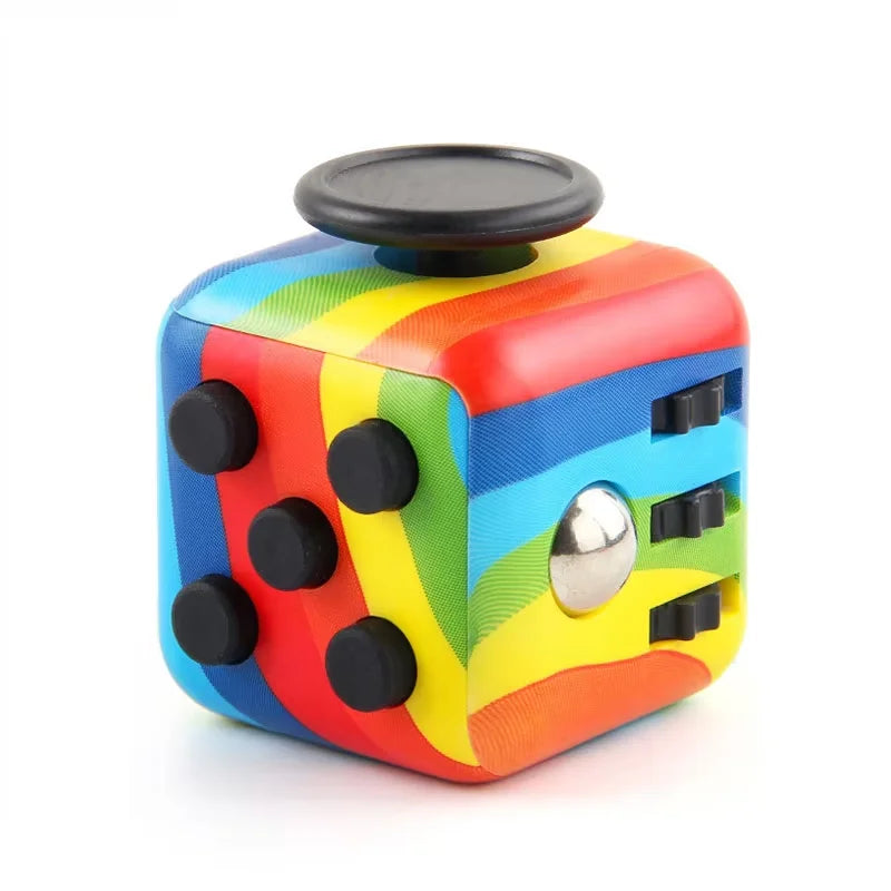 Creative Antistress Fidget Compression Anti-Stress Sensory New Novelty Magic Dice Toys for Children Adults Office Stress Relief
