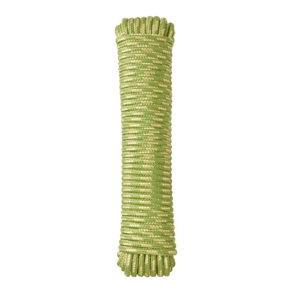 3/8 In. X 100 Ft. Diamond Braid Polypropylene Rope (1 Color per Each Order)