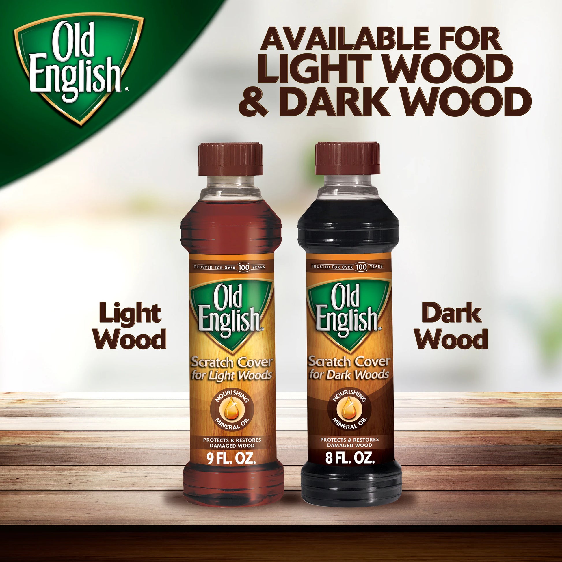 Light Woods 8 -Fl Oz Unscented Wood Furniture Scratch Cover
