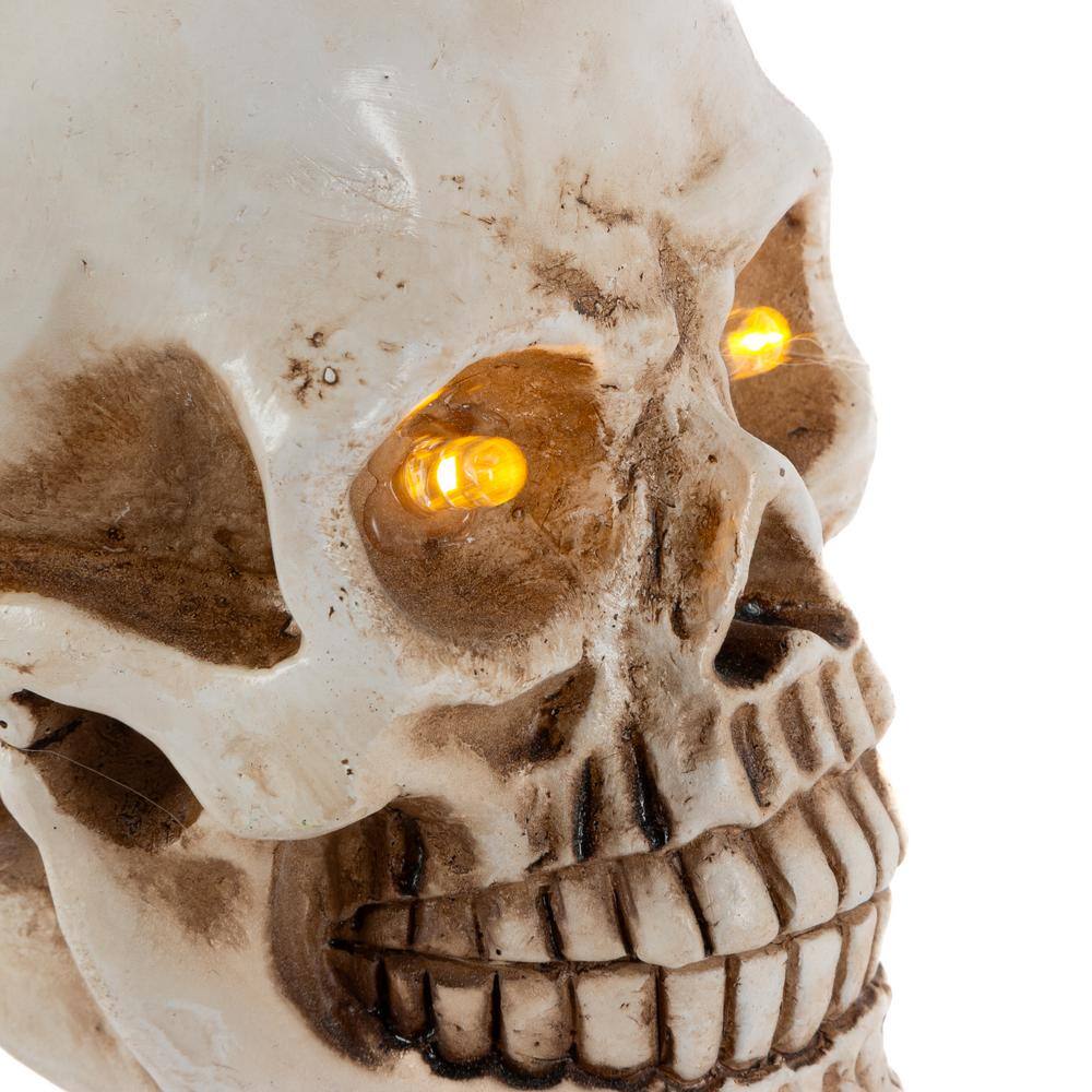Floating Halloween Skull Candles with Remote, Timer (Set of 4)