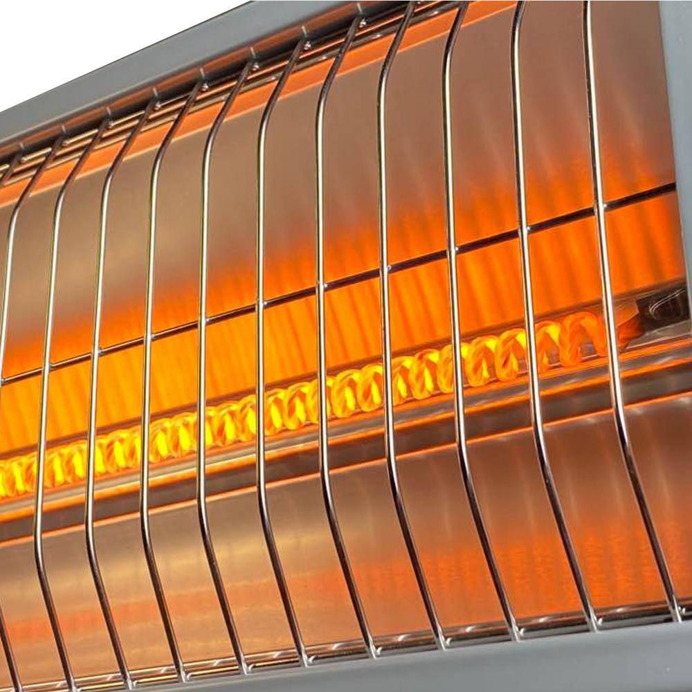 Heat Storm Tradesman 1,500-Watt Electric Outdoor Infrared Quartz Portable Space Heater with Tripod, Wall/Ceiling Mount and Remote