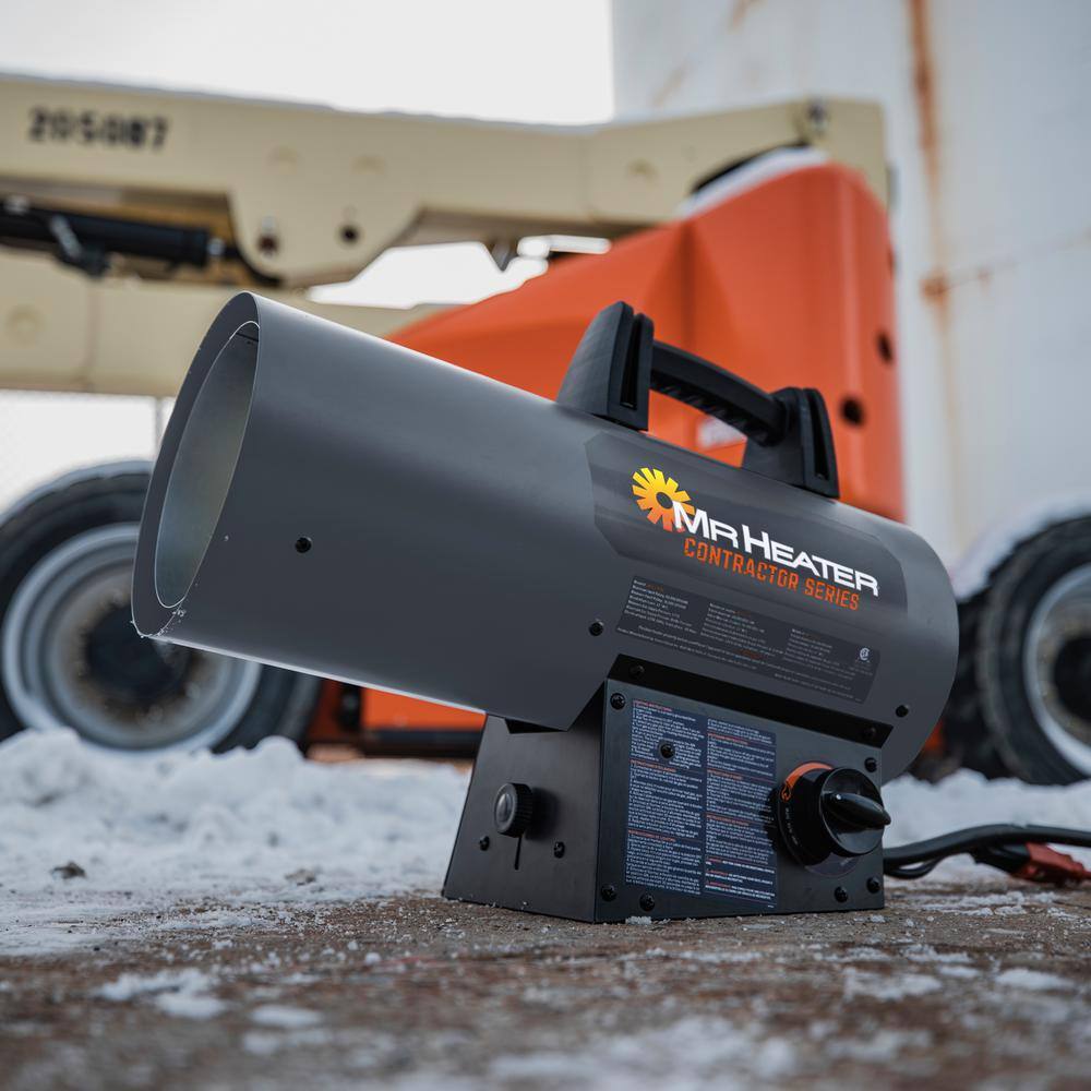 Mr. Heater Contractor 60,000 BTU Forced Air Propane Heater with 10 ft. Hose and Regulator