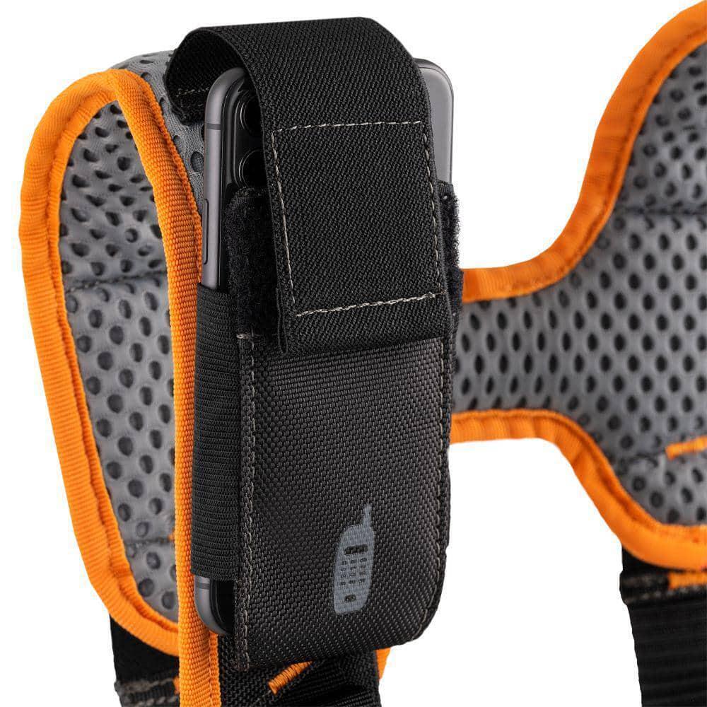 RIDGID 29 in. 23 Pocket Professional Grade 2-Bag Suspension Rig Work Tool Belt with Suspenders