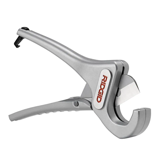 RIDGID 1/8 in. to 1-3/8 in. PC-1375ML Heavy-Duty Single Stroke PVC Plastic, CPVC, PEX, PP Tubing Cutter w/ Multi-Layer Adapter