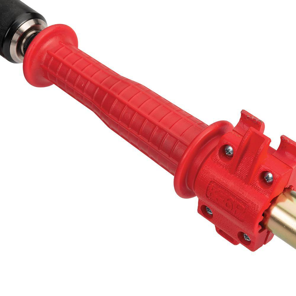 RIDGID K-6P Hybrid Toilet Snake Auger, Cable Extends to 6 ft. with Integrated Bulb Head (Manual or Cordless Drill Operated)