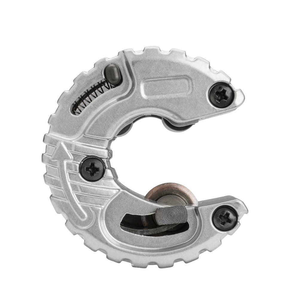 RIDGID 1/2 in. to 3/4 in. C34 "C" Style Close Quarters Quick Change Copper Pipe & Tubing Cutter w/ Spring Loaded Cutting Wheel