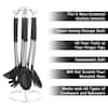 Classic Cuisine Stainless Steel and Silicone Kitchen Utensil (Set of 7)