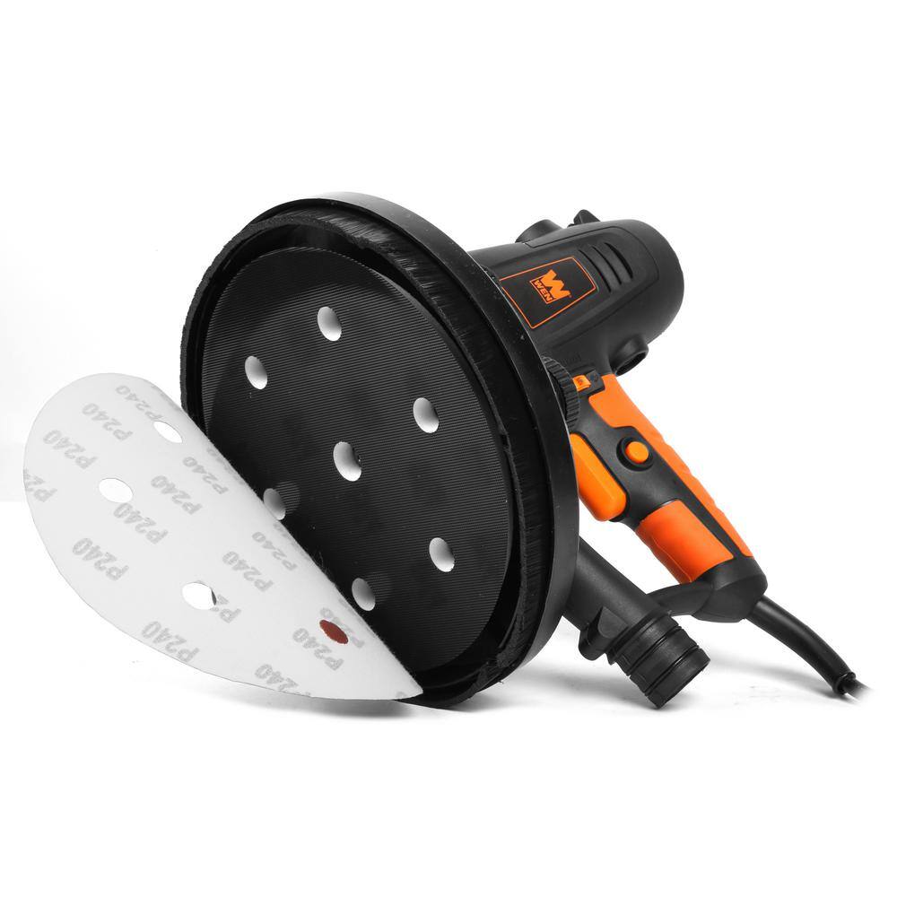 WEN 10 Amp Variable Speed Handheld Drywall Sander with Dust Hose and Collection Bag