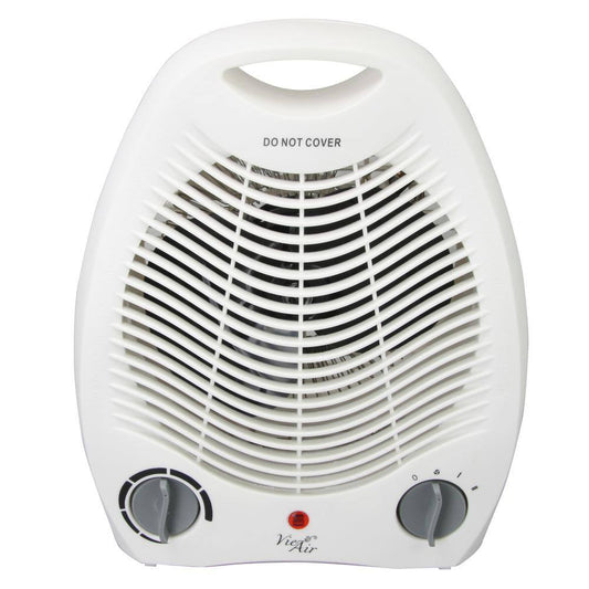 1,500-Watt Electric Portable Fan Heater with Adjustable Thermostat